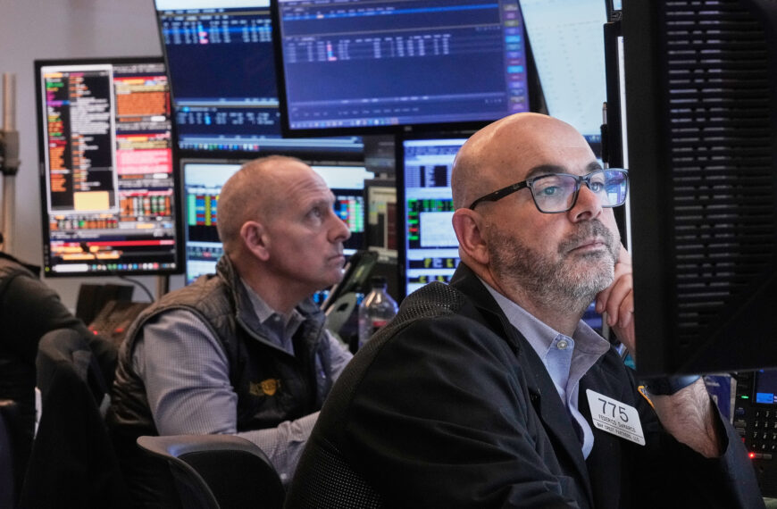 台灣新聞通訊社-美股早盤／三大指數在平盤附近遊走 台積電ADR跌1.4%