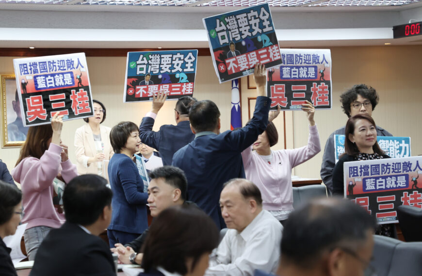 台灣新聞通訊社-藍白封殺軍購特別條例 李文忠嘆：朝野又將陷入抹黑抹紅