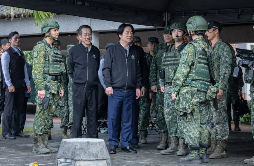 台灣新聞通訊社-國防特別預算1.25兆元 賴總統:保護國安兼推產業轉型