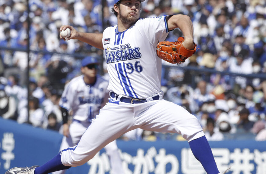 台灣新聞通訊社-日職/前大聯盟塞揚包爾重返日職表現差 橫濱未提續約報價