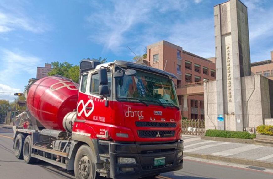 台灣新聞通訊社-重車貼近學區惹民憂 大崁國小採雙重管制