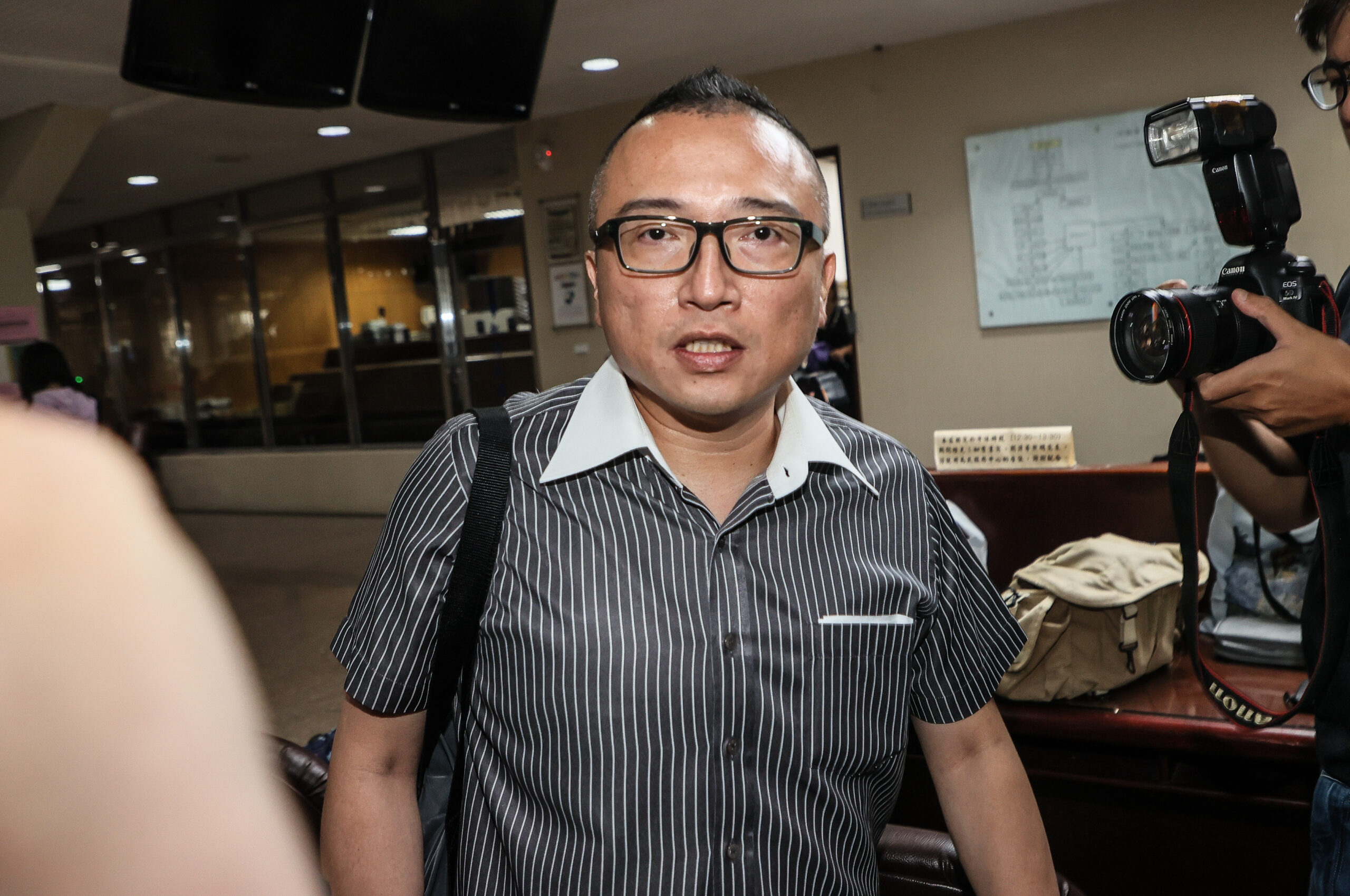 台灣新聞通訊社-周榆修指高院判決昭告虹安沒貪汙 籲「停止司法追殺」