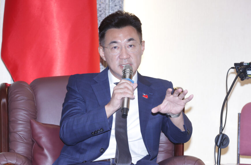 台灣新聞通訊社-會葡萄牙議員訪團 江啟臣：期許在更多領域展開交流