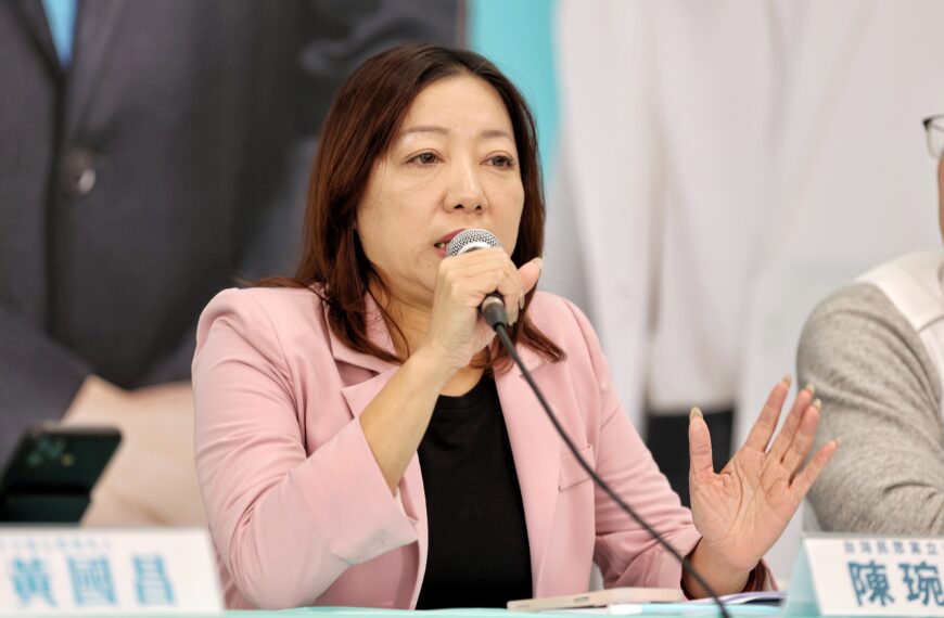台灣新聞通訊社-民眾黨徵召陳琬惠參選宜蘭縣長 保留藍白合空間…共推最強候選團隊