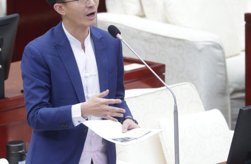 台灣新聞通訊社-賴清德稱中國大陸GDP作假帳 侯漢廷酸「可得諾貝爾經濟學獎」