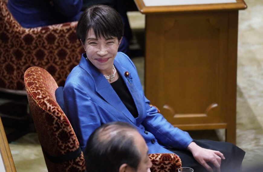 台灣新聞通訊社-戳破大國表象？高市涉台言論掀中日緊張 紐時投書：讓世界正視台灣