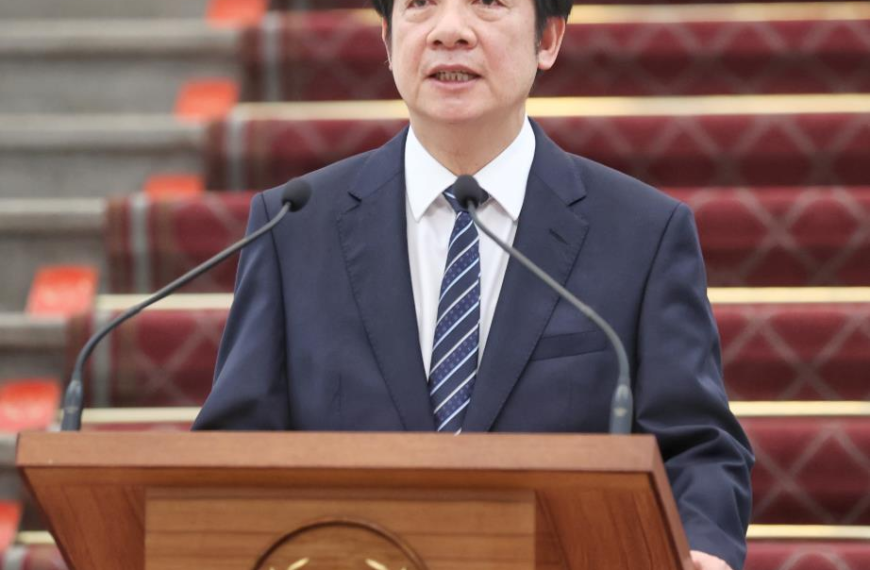 台灣新聞通訊社-1.25兆元國防特別條例遭擋 府：要求賴總統即問即答已違憲