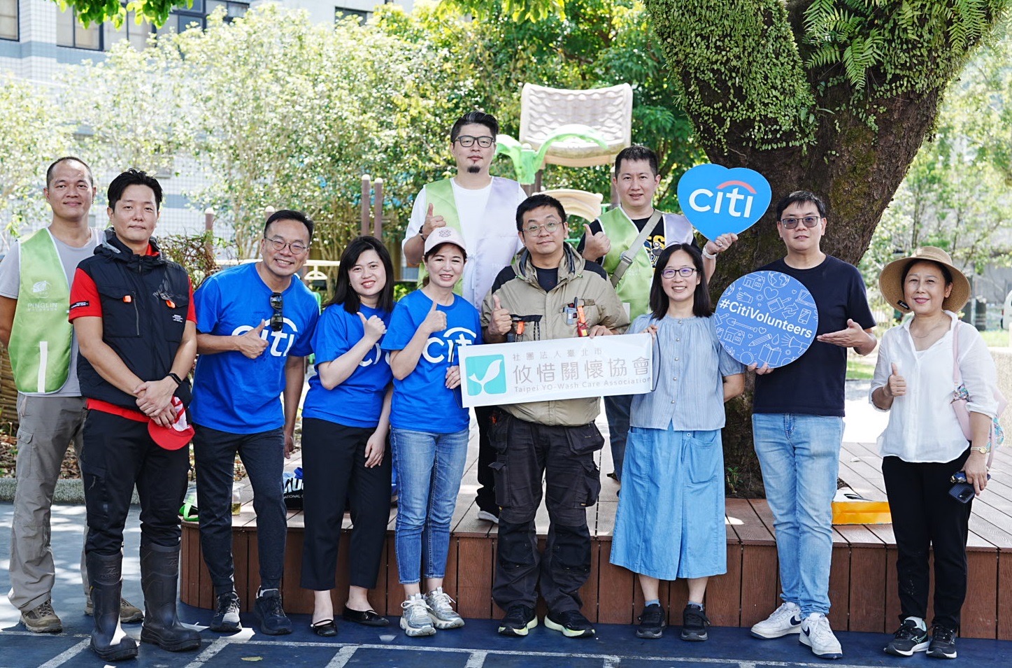 台灣新聞通訊社-花旗基金會與攸惜關懷協會 助無家者重拾生命力