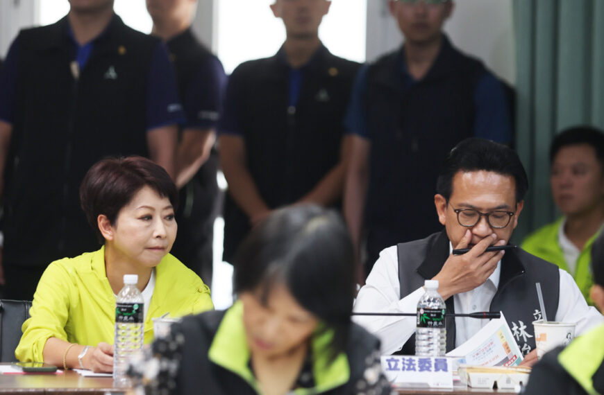 台灣新聞通訊社-傳陳亭妃政見會拒提問 林俊憲：讓市民看清真材實料或空心草包