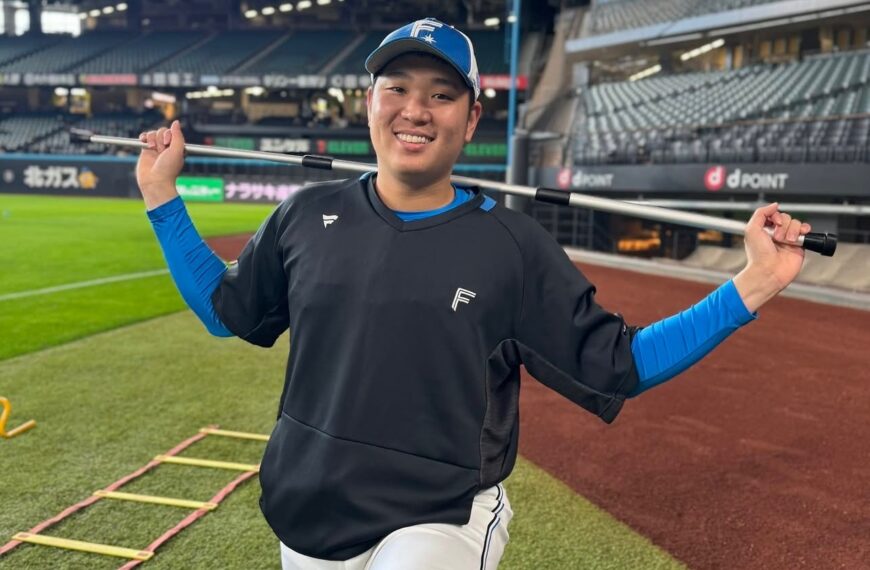 台灣新聞通訊社-日職/感受台日職棒最大差異 古林睿煬舉跑步為例