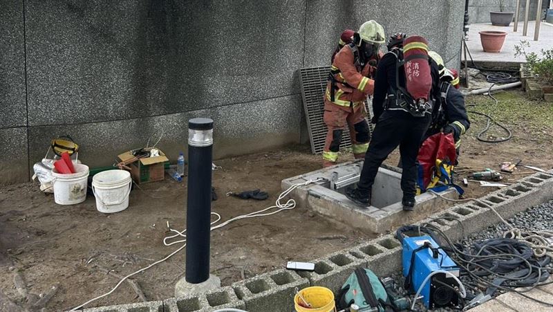 台灣新聞通訊社-快訊／金山工安意外！工人維修溫泉涵管　吸入過量硫化氫1命危昏迷