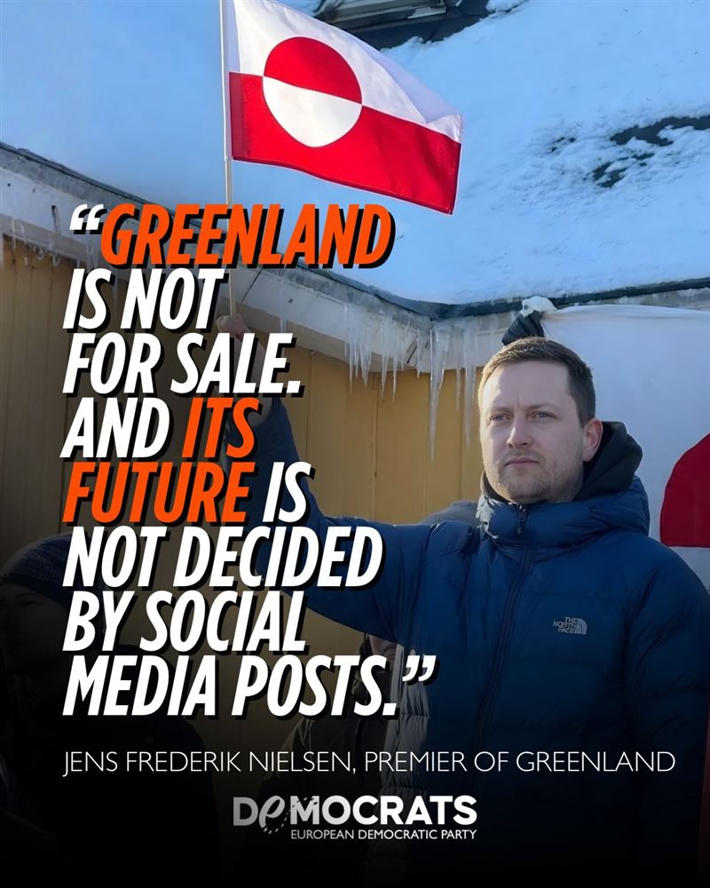 台灣新聞通訊社-轟川普態度「極不尊重」！格陵蘭議員憂美威脅升高　籲北歐展現團結