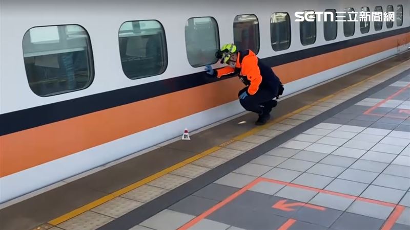 台灣新聞通訊社-快訊／高鐵台南站驚傳落軌事故「人還困在車底」台南-左營1車次取消