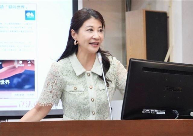 台灣新聞通訊社-黃國昌監督國防預算只會放話？林楚茵：還沒看考卷就先打零分