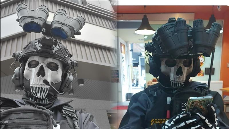 台灣新聞通訊社-北捷攻擊事件翻版！決戰時刻「幽靈」現蹤　24歲女上街頭試裝慘了