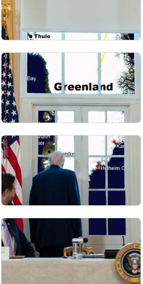 台灣新聞通訊社-不是伊朗!白宮突發4張照片 暗示川普「正在盯著這地區」