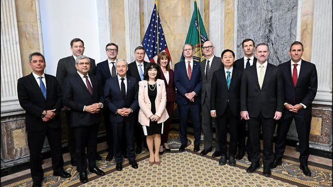 台灣新聞通訊社-擺脫對中國稀土依賴！G7財長齊聚華府　研議設定價格底線與尋替代供應鏈