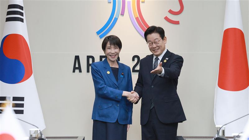 台灣新聞通訊社-日韓領袖會談 李在明：韓中日有必要持續溝通合作