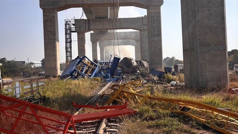 台灣新聞通訊社-驚!泰國高鐵慘案22死 承建商竟是「曼谷唯一倒塌大樓」元兇