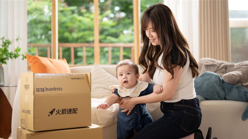 台灣新聞通訊社-尿布快沒了怎麼辦？酷澎火箭速配　最快隔天到貨救爸媽