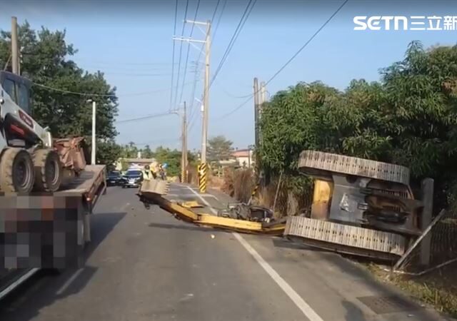 台灣新聞通訊社-男遭滑落怪手砸死！癌妻、3子女陷困境　幼女留字「爸回來陪我玩」惹淚