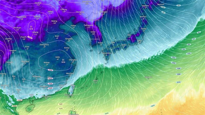 台灣新聞通訊社-2月恐重現「霸王級寒流」?鄭明典差別:1現象很不穩定