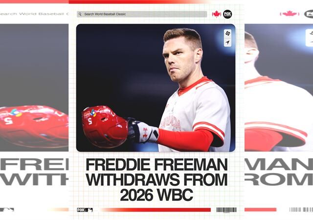 台灣新聞通訊社-WBC／道奇又1人退出國家隊！佛里曼也不打了　加拿大只剩這2人領軍
