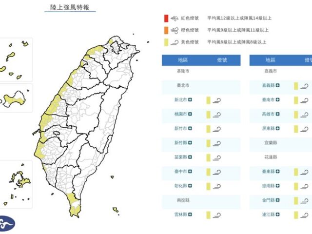 台灣新聞通訊社-今晨低溫12℃溼答答！下波冷空氣更強更久　專家揭「這3天最冷」