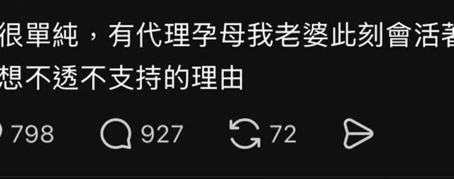 台灣新聞通訊社-網稱「若有代理孕母，老婆還會活著」　作家：是因為你