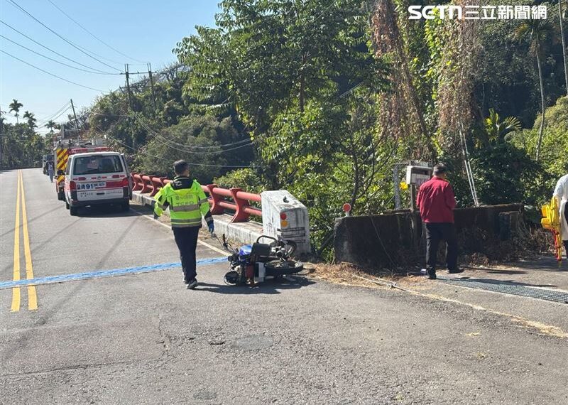 台灣新聞通訊社-快訊/台中和平墜橋意外!男自撞護欄噴飛…「墜3樓深」倒臥橋底慘死