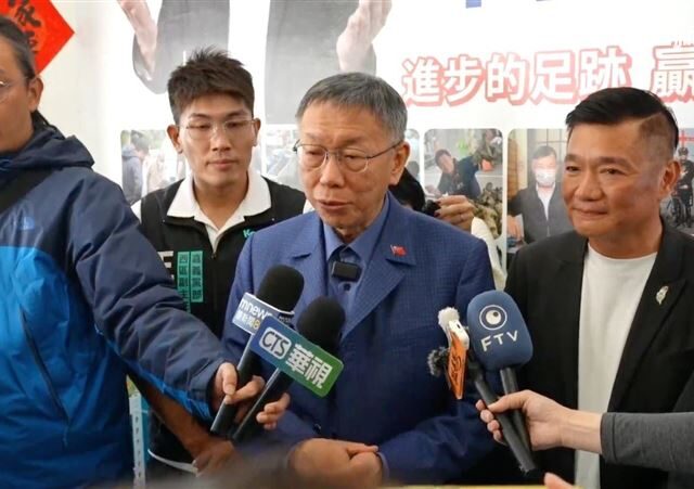 台灣新聞通訊社-黃國昌閃電訪美！柯文哲曝「有先討論過」：民眾黨盼直接與國際接軌