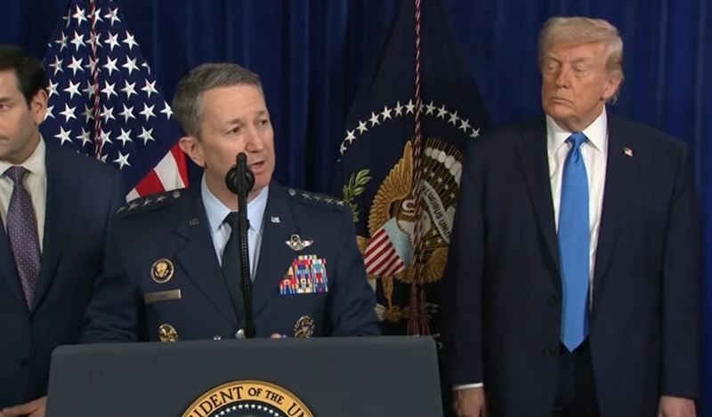 台灣新聞通訊社-快訊／首波突襲告捷！川普：「第二波」大規模軍事行動暫無必要