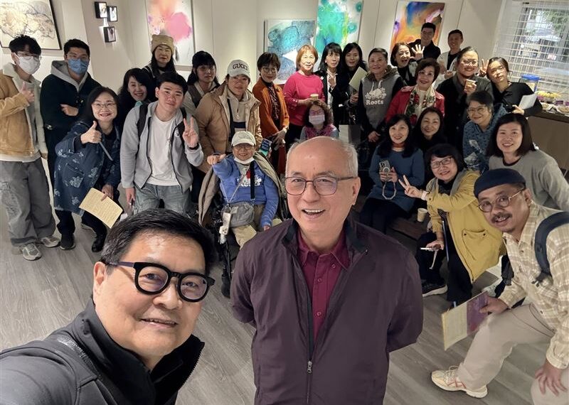 台灣新聞通訊社-筆隨意走、形神超脫！林順雄個展《酣暢隨心》於首都藝術中心登場