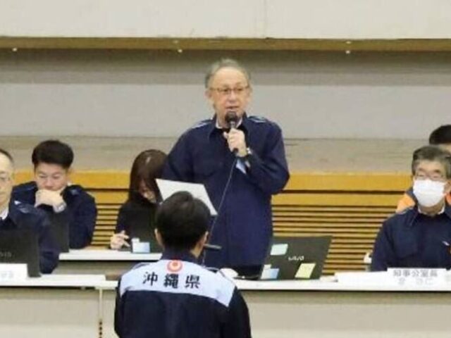 台灣新聞通訊社-防備武力攻擊事態　日本沖繩縣推演居民疏散步驟