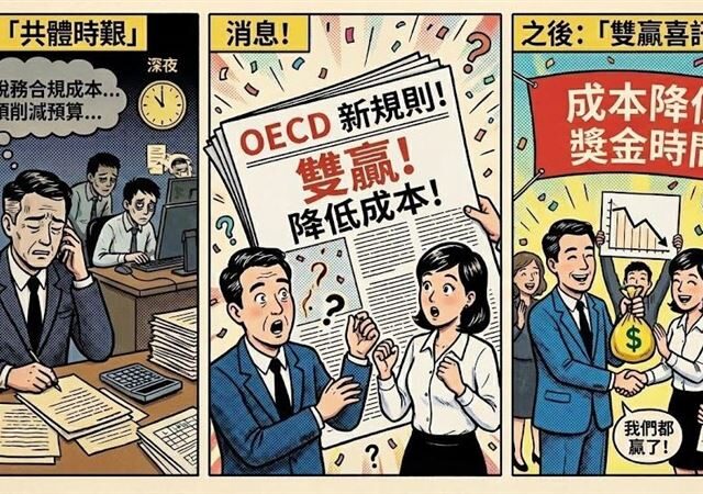 台灣新聞通訊社-告別共體時艱！國際新制幫公司省下千萬合規費　老闆省大錢、員工免爆肝