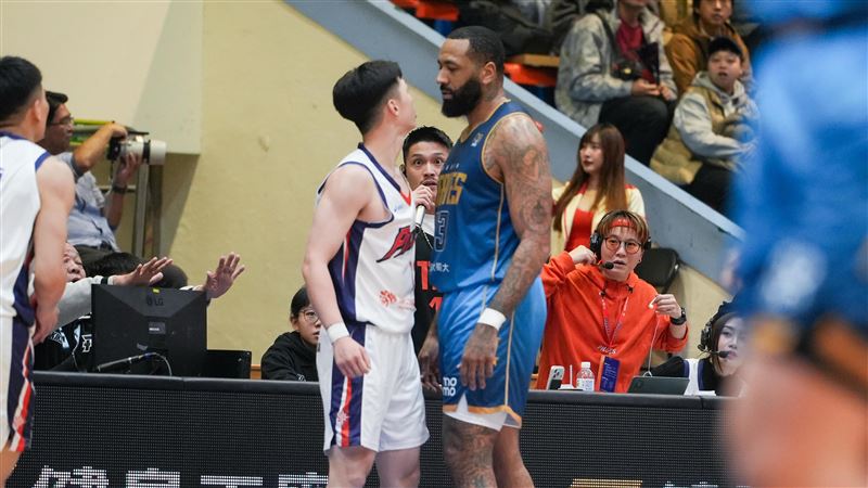 台灣新聞通訊社-PLG／卡總高喊「禁賽哥倫特」　李家慷不解幹嘛爆氣：我就抄他一顆球