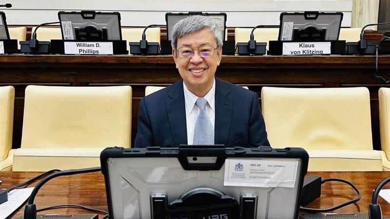 台灣新聞通訊社-確定了！總統府發布總統令　賴清德任命陳建仁為中研院院長