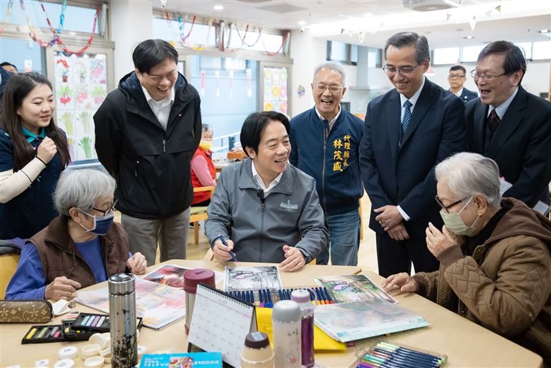 台灣新聞通訊社-總預算未審影響長輩權益　賴清德喊話藍白「早日審議」：不看僧面看佛面