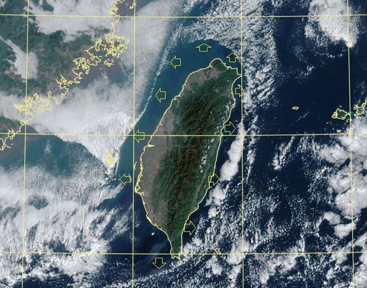 台灣新聞通訊社-有一股無形的力量？鄭明典貼一圖：看見台灣防護罩！