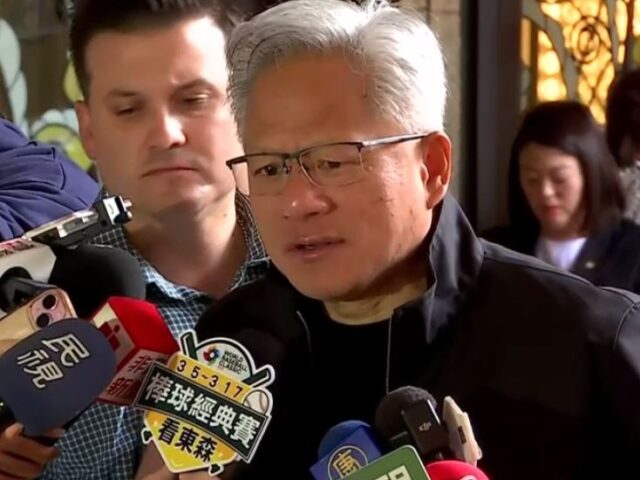 台灣新聞通訊社-快訊／輝達第二總部落腳士林洲美有譜？黃仁勳一句曖昧回應　留想像空間