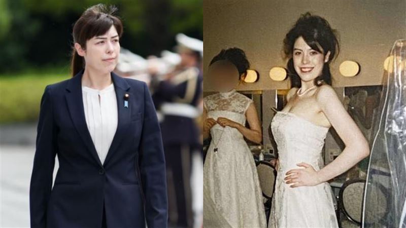 台灣新聞通訊社-日美女大臣「溜滑梯片」爆紅！300萬人搶看　結局網笑翻：無限循環