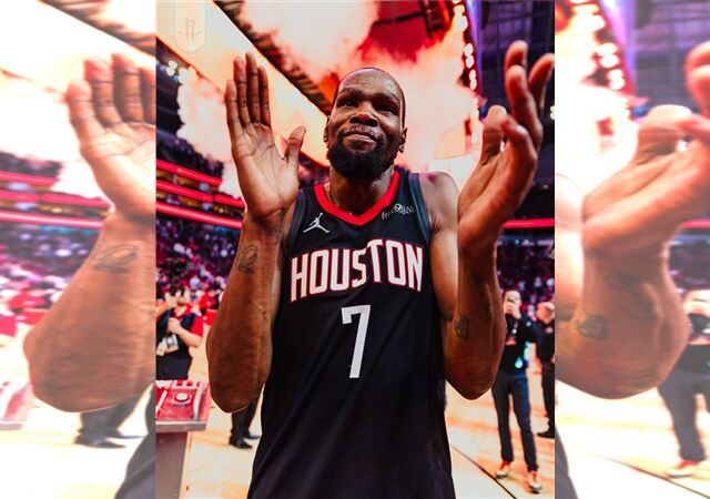 台灣新聞通訊社-NBA／杜蘭特飆1.1秒絕殺三分彈！無情復仇前東家　今井達也場邊見證嗨翻