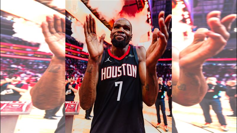 台灣新聞通訊社-NBA／杜蘭特飆1.1秒絕殺三分彈！無情復仇前東家　今井達也場邊見證嗨翻