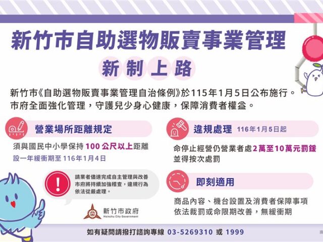 台灣新聞通訊社-「1新制」即日起實施！違者「最高罰10萬」詳細規曝光