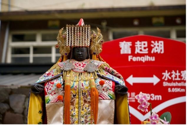 台灣新聞通訊社-神明搭火車上阿里山　臺澎金馬媽祖齊聚新港起駕神旅行