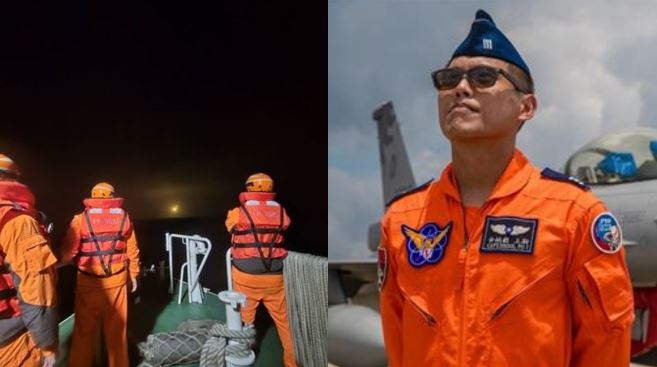 台灣新聞通訊社-還原失事關鍵1分鐘！F-16辛柏毅生死未卜　管碧玲曝搜救進度：沒有放棄