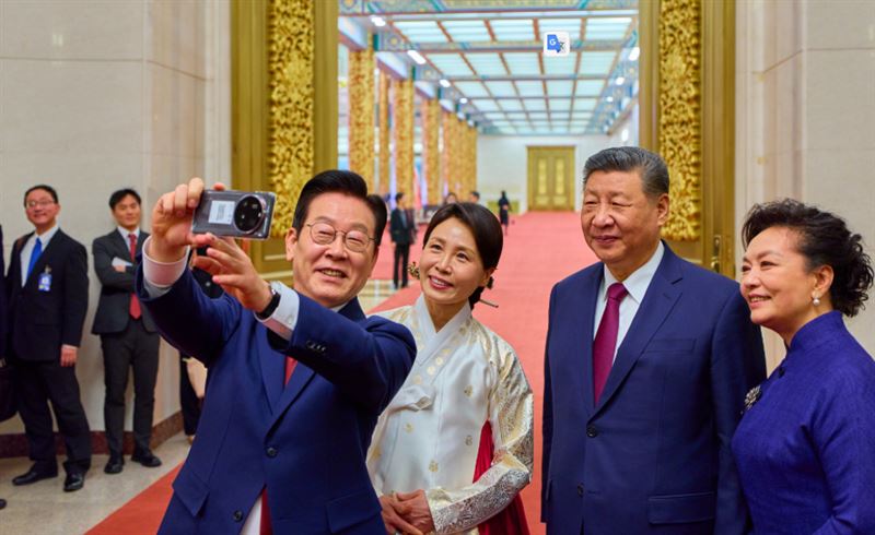 台灣新聞通訊社-李在明會習近平、中韓狂簽14項MOU！律師曝10年前「台灣1選擇贏了」