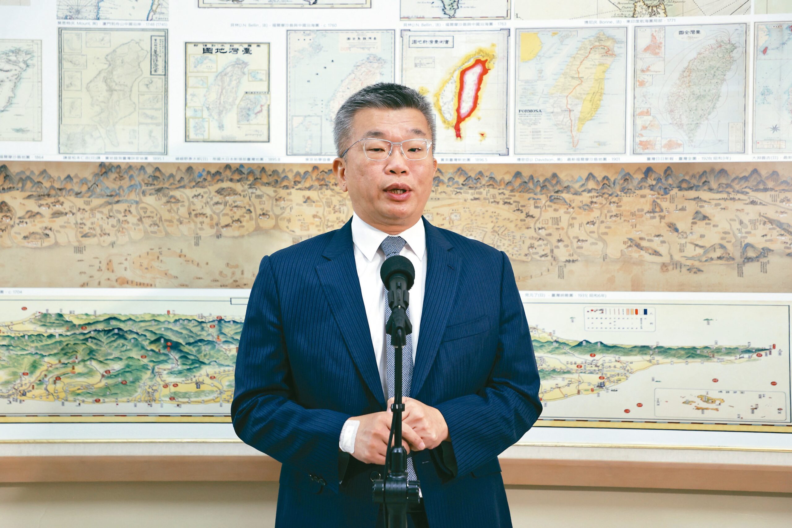 台灣新聞通訊社-挑戰萬年柯總召！蔡其昌：賴總統沒有到勸進 只希望多點承擔