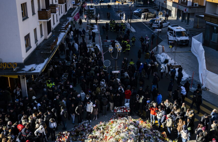 台灣新聞通訊社-瑞士酒吧大火案業者致歉 慘重傷亡引發超收質疑