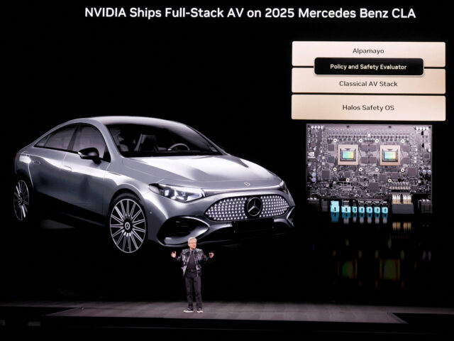 台灣新聞通訊社-輝達參戰自駕小黃戰場！宣布2027偕伴測試 自駕等級直上Level 4